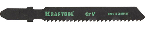 KRAFTOOL T119B, EU-хвост., по дереву, чистый рез, шаг 2 мм, 55 мм, 2 шт, полотна для лобзика (159535-2)