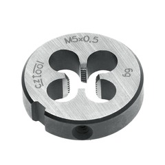 Плашка М 5,0х0,5 DINEN22568 115CrV3 6g 20х7мм Bucovice(CzTool) 210051