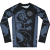 Детский рашгард Hardcore Training Heraldry Black LS
