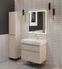 Aquanet 348192 Тумба с раковиной Nova Lite 2.0 75 2 ящ. цв. бежевый (348192)