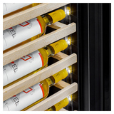 Винный шкаф MEYVEL MV106-KST2 (Slim) 385 л 450х695х1800 мм черный