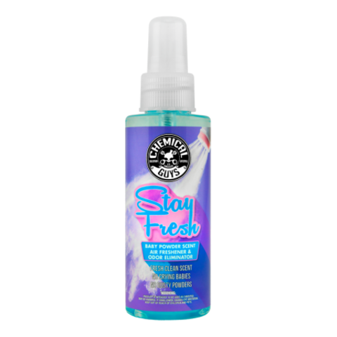 Chemical Guys "Stay Fresh Baby Powder" Освежитель воздуха "Аромат детской присыпки" 118 мл