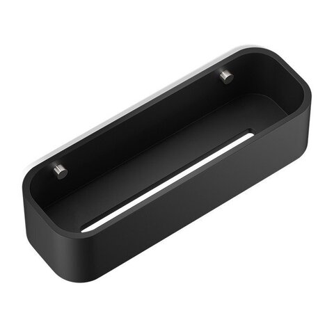Decor Walther Black Stone 0973865 Душевая полка, цвет: чёрный,нержавеющая сталь