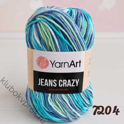 YARNART JEANS CRAZY 7204,
