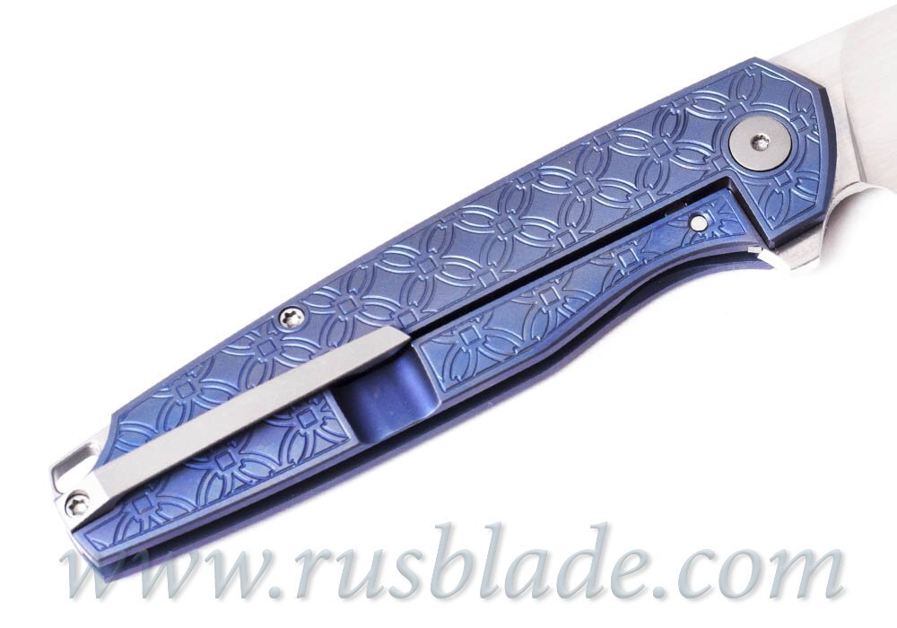 Trilobit M390 Titanium Blue Full Custom Lopatin Igor - фотография 