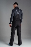 Премиальный теплый лыжный костюм Nordski Mount Black/Blue мужской