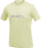Футболка для юниоров LIGHT LOGO yellow - 1