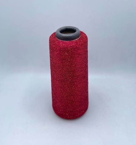 Sinflex (пр.Италия),F180 7500м / 100 гр.  60% вискоза, 40% люрекс , цвет-Красно-малиновый(f705), арт.30579