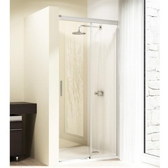 Huppe Design elegance 8e0202.087.321.730 Дверь душевая в нишу раздвижная 100х190 см фото