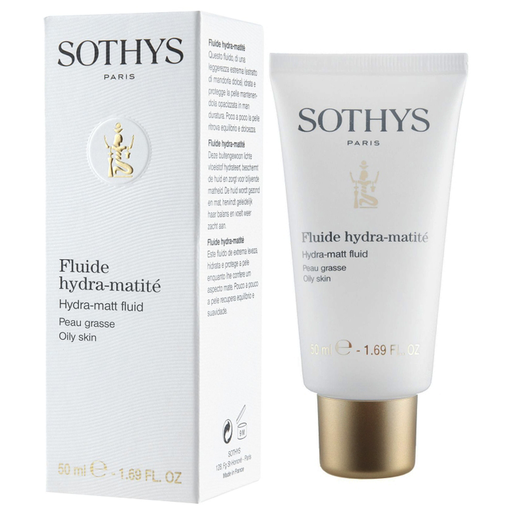 Флюид увлажняющий матирующий SOTHYS Hydra-Matt Fluid 50 мл