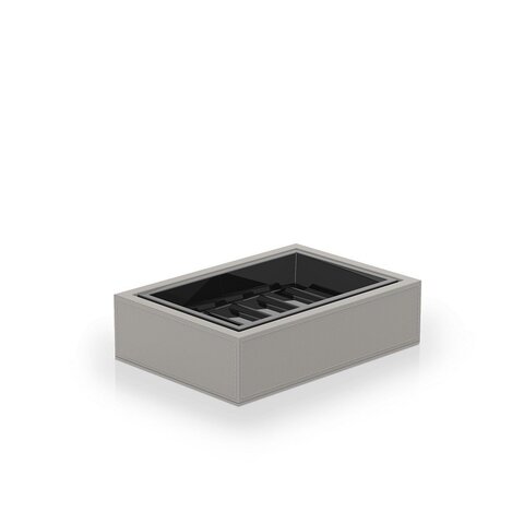 Decor Walther Brownie 0937949 Мыльница, цвет: серый