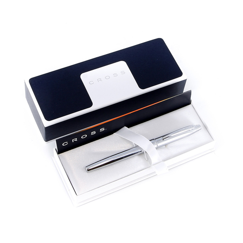 Ручка-роллер Cross Cross Apogee, Brushed Chrome CT (AT0125-18)