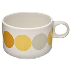 Кружка IKEA BROGGAN (БРЁГГАН), Керамика, Разноцветный, 280 мл