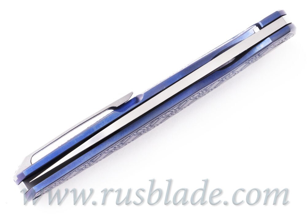 Trilobit M390 Titanium Blue Full Custom Lopatin Igor - фотография 