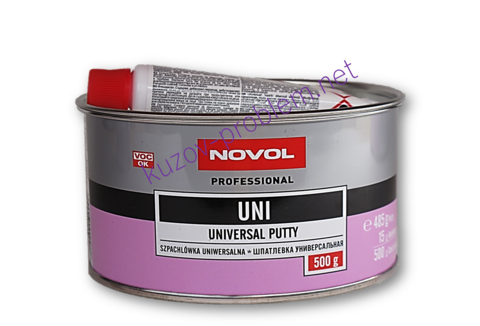 Шпатлевка Uni 0,5кг с отверд Новол 1101 Novol