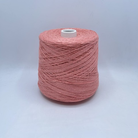 Luxury Selection by RiGo (пр.Италия), art- Cotlino, 500 м/100гр, 60% Хлопок 40% Лен ,цвет-Розово-коралловый,арт.24177