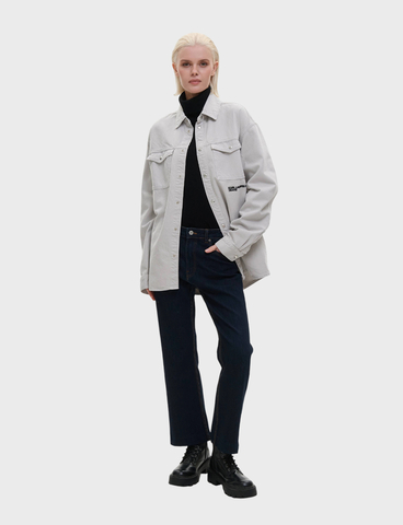 Рубашка джинсовая KARL LAGERFELD JEANS Overshirt