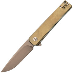 Фото Складной нож Dr.Tech Urban D4286GR, сталь D2, рукоять TC4, зеленый