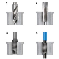 Вставка резьбовая М24х3,0 DIN8140S (Нерж. Сталь) 1,5xD 6h 1шт H-Tools 107345HT