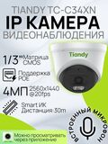 IP камера 4 МП с микрофоном PoE 2.8мм Tiandy Spark TC-C34XN I3/E/Y/2.8mm/V5.0