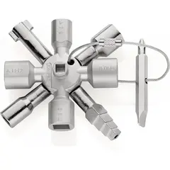 Ключ для шкафов TwinKey® 92 мм Knipex 00 11 01