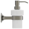 Ideal Standard La Dolce Vita T5510GN Дозатор для жидкого мыла с держателем, матовое стекло, для настенного монтажа, с крепежом
