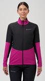 Премиальный костюм для лыж и зимнего бега Nordski Hybrid Pro 2.0 Fuchsia/Black женский