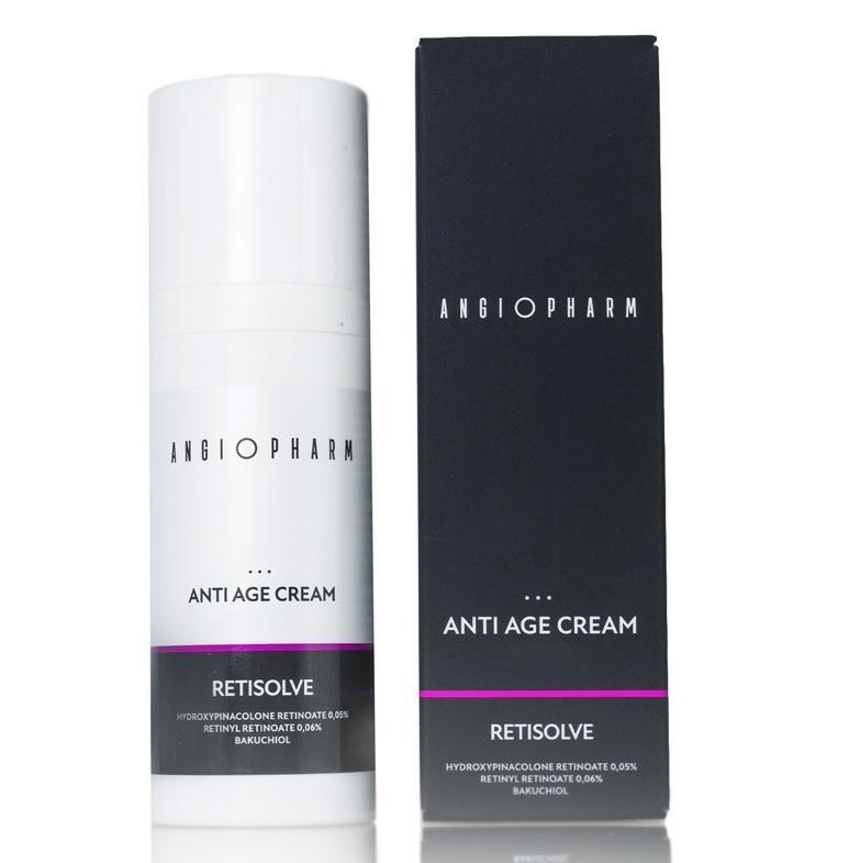 Крем омолаживающий с комплексом ретинойдов ANGIOPHARM Medium Anti Age Cream Medium 50мл