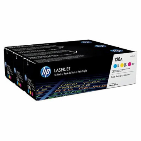 Продажа картриджей hp CF371AM № 128A CYM Tri-Pack