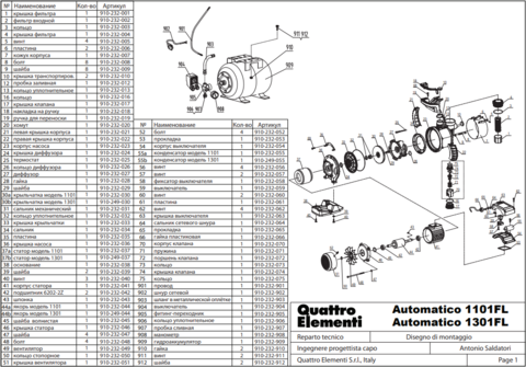Якорь QUATTRO ELEMENTI A1101FL (910-232-044)