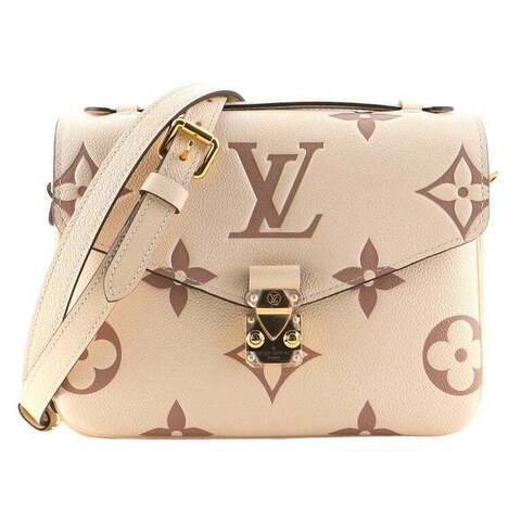 Сумка LOUIS VUITTON Pochette Métis с крупным тисненым узором