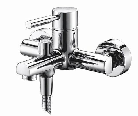 WasserKRAFT Main 4101 Смеситель для ванны с коротким изливом, цвет: хром