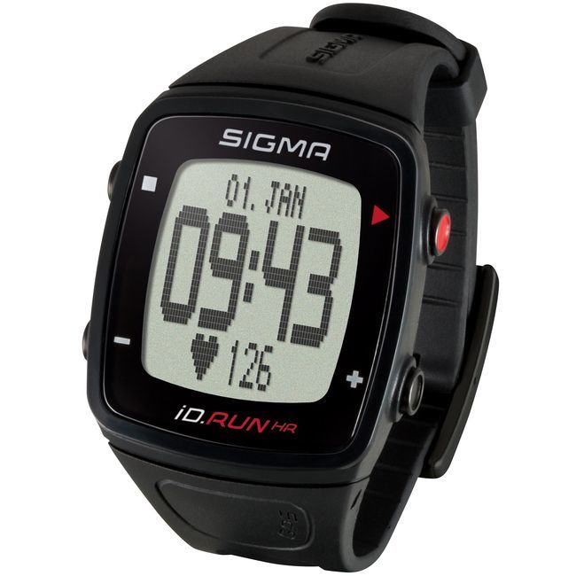 Sigma ID.RUN HR спортивные часы black