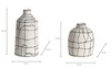 Ваза Black line narrow mouth vase B — фото 9