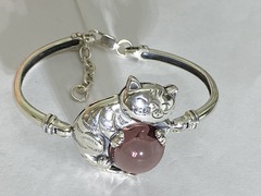 Миша (серебряный браслет)
