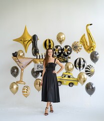 Сет гелиевых шаров Голливуд Гэтсби