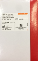 05.1147.020 Monovette с Ca-сбалансированным литий гепарином (Blood Gas). 2 мл (66х11 мм), инд. уп. В уп./100 шт. /Sarstedt AG &Co., Германия/