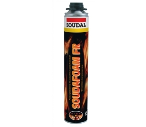 Soudal Soudafoam FR пена пистолетная огнеупорная, 750 мл