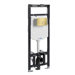 WasserKRAFT Alme 15TLT.010.ME.MG03 Инсталляция для унитаза с клавишей фото