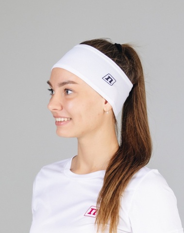Повязка на голову спортивная Noname White Line Xtreme Headband 25 white