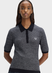 Джемпер-поло FRED PERRY Textured Knitted Shirt