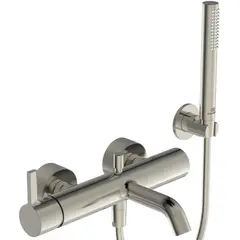 Ideal Standard BC787GN Настенный смеситель для ванны/душа с душевым комплектом Silver Storm / Серебряный Шторм фото