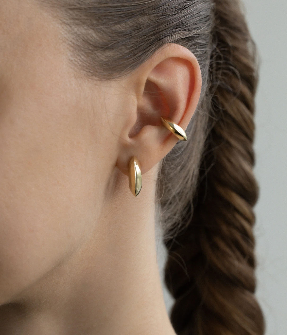Серьги TRI gold