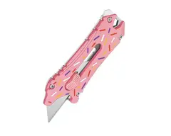 Фото Нож Oknife Otacle Doughnut, лезвие SK2, рукоять G10, розовый пончик