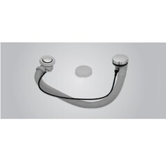 Jaquar JWA-WHM-DRNPIPE80 Слив-перелив, Jaquar, длина троса, мм-800, цвет-белый матовый фото