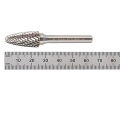Бор-фреза твердосплавная F(RBF) 12,0x25x65x6мм HM H-Tools 116033HT