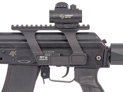 Коллиматорный прицел Target Optic 1x20, на Weaver/Picatinny, закрытого типа, проставка, красная марка, точка 2 MOA, CR2032, 119 г