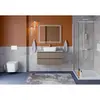BelBagno KRAFT-1000-2C-SO-СO База под раковину подвесная с фрезерованными ручками по всей длине фасада с двумя выкатн. ящ., Бежевый Мат., 1000x455x500