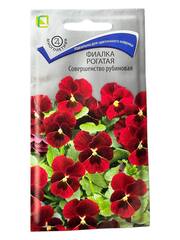Фиалка рогатая Совершенство Рубиновая (Поиск)