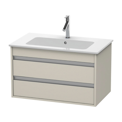 Duravit Ketho KT642909191 База под раковину, 2 выдв.ящика, 480x800x475мм, цвет Серо-коричневый